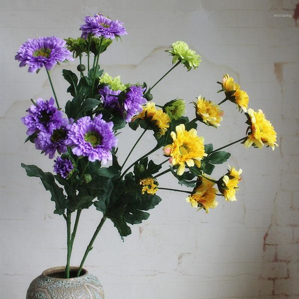 decorative flowers & wreaths long stem japanese higashino chrysanthemum silk artificial fall home garden decoration flores fake plants1
decorative flowers & wreaths long stem japanese higashino chrysanthemum silk artificial fall home garden decoration flores fake plants1