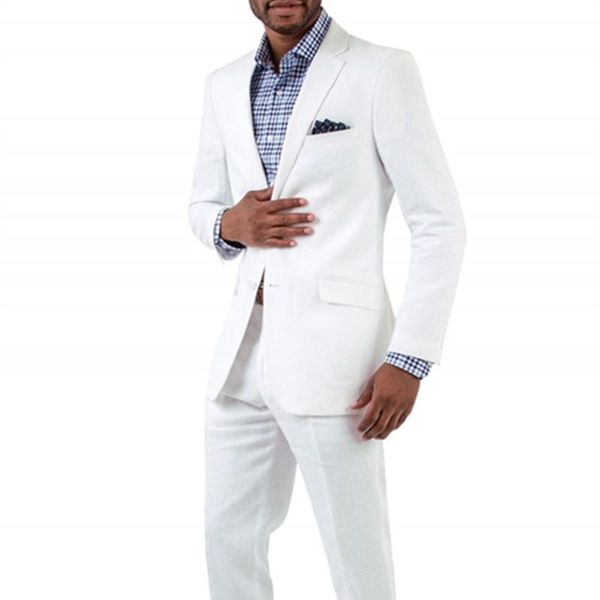 men's suits & blazers 2021 costume homme slim fit white men suit blazer basculino formal groom wear tuxedos custom made three pieces, White;black
men's suits & blazers 2021 costume homme slim fit white men suit blazer basculino formal groom wear tuxedos custom made three pieces, White;black