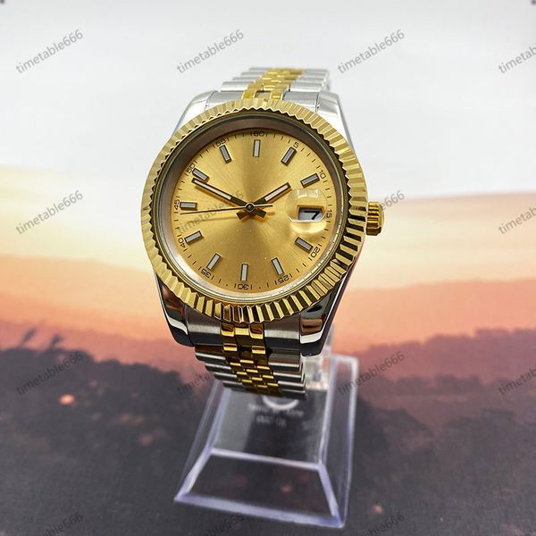 mens luminous reading watches roles brand 41mm waterproof automatic date mechanical stainless steel strap male number watch luxurious clock, Slivery;brown
mens luminous reading watches roles brand 41mm waterproof automatic date mechanical stainless steel strap male number watch luxurious clock, Slivery;brown