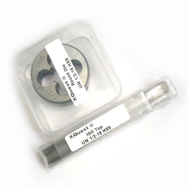 2pcs round die and hand tap set unc 5/16 3/8 1/2 7/16 unified fine thread dies taps uns unf unef 5/16-28 3/8-32 7/16-40 1/2-361
2pcs round die and hand tap set unc 5/16 3/8 1/2 7/16 unified fine thread dies taps uns unf unef 5/16-28 3/8-32 7/16-40 1/2-361