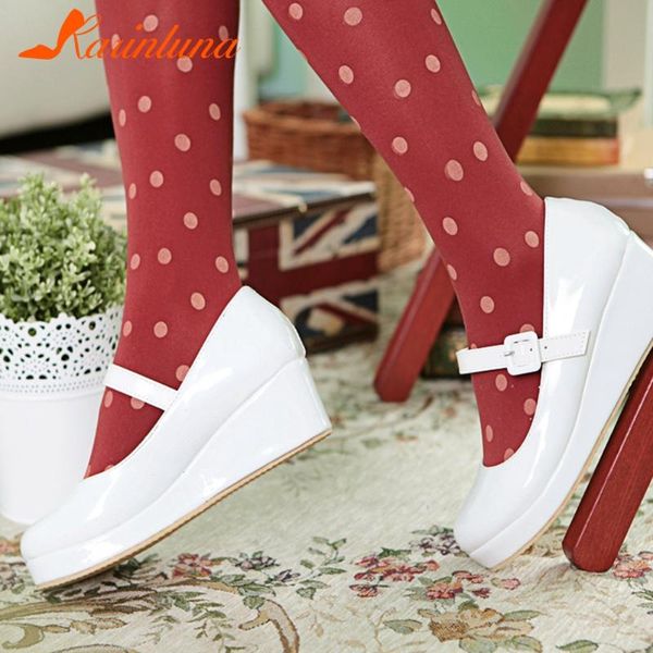 karin 2021 new fashionable shoes woman leisure round toe ankle straps mary janes wedges heels platform big size 47, Black
karin 2021 new fashionable shoes woman leisure round toe ankle straps mary janes wedges heels platform big size 47, Black