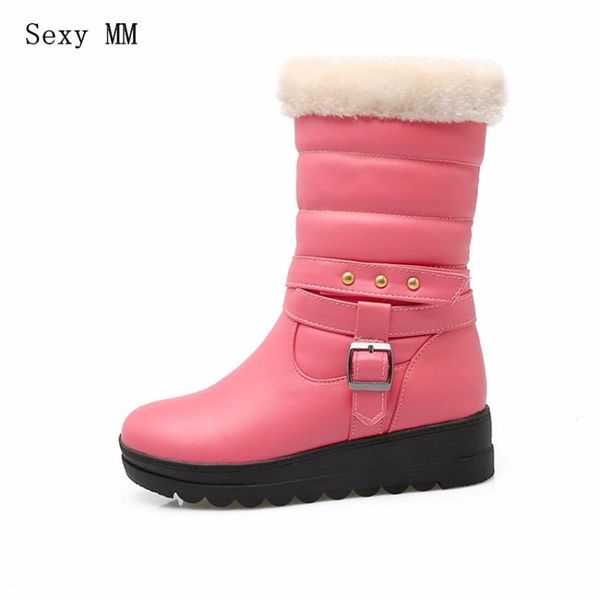 winter warm boots women wedges platform mid calf snow boots woman short plus size 34-40.41.42.43 botas botte, Black
winter warm boots women wedges platform mid calf snow boots woman short plus size 34-40.41.42.43 botas botte, Black