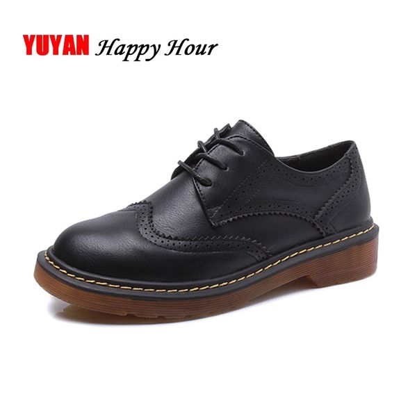 women brogue shoes soft leather spring autumn fashion shoes british style women's flats ladies black white casual a261 #iv86
women brogue shoes soft leather spring autumn fashion shoes british style women's flats ladies black white casual a261 #iv86