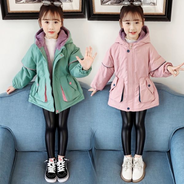 Girls send autumn and winter jacket 2020 autumn oryzae new Korean children plus velvet boy fashion cotton coat, Camo
Girls send autumn and winter jacket 2020 autumn oryzae new Korean children plus velvet boy fashion cotton coat, Camo