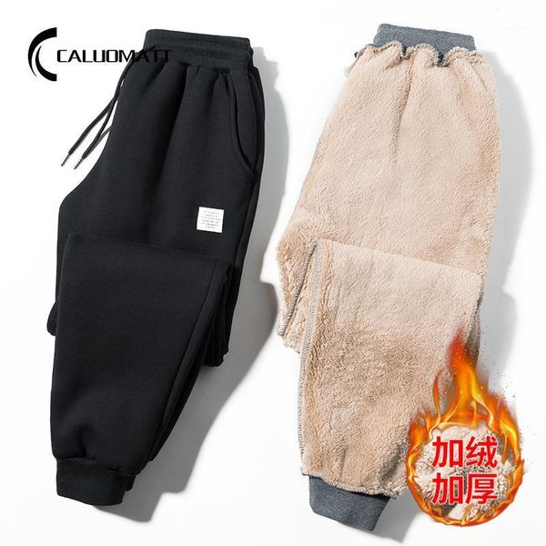 new autumn winter cotton sweatpants men fashion fleece streetwear pants men casual drawstring pencil trousers warm joggers pants1, Black
new autumn winter cotton sweatpants men fashion fleece streetwear pants men casual drawstring pencil trousers warm joggers pants1, Black