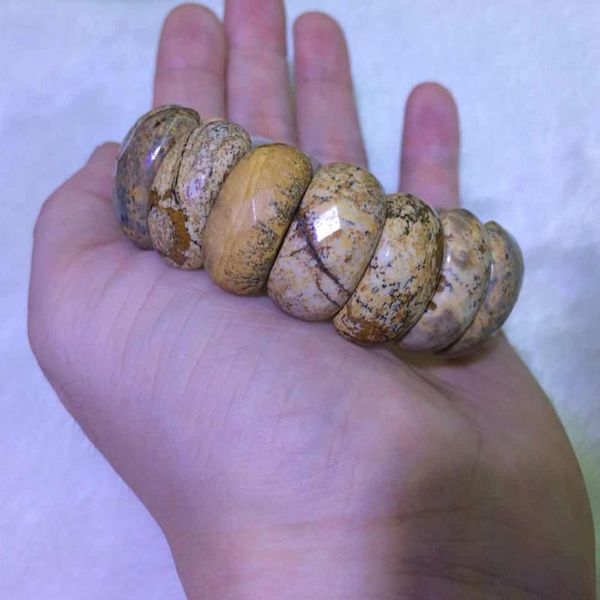 natural picture jaspers stone beads bracelet natural stone bangle charming jewerly bracelet for woman for gift wholesale, Black
natural picture jaspers stone beads bracelet natural stone bangle charming jewerly bracelet for woman for gift wholesale, Black