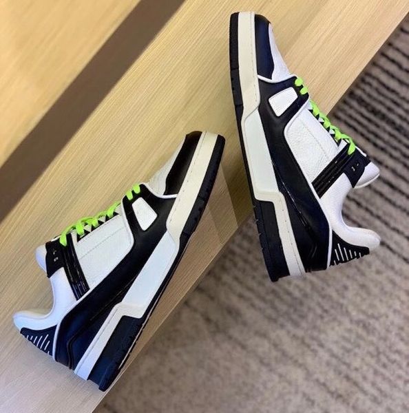 new luxury mens trainer sneaker designer vintage sneakers suede calf leather platform shoes 268, Black
new luxury mens trainer sneaker designer vintage sneakers suede calf leather platform shoes 268, Black
