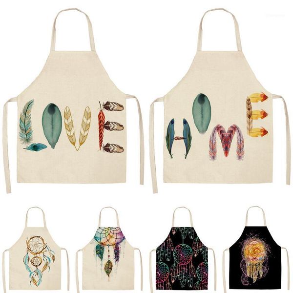 1pcs feather pattern funny kitchen aprons for woman dinner party cooking cotton linen waist bibs cleaning tools 53*65cm c10571
1pcs feather pattern funny kitchen aprons for woman dinner party cooking cotton linen waist bibs cleaning tools 53*65cm c10571