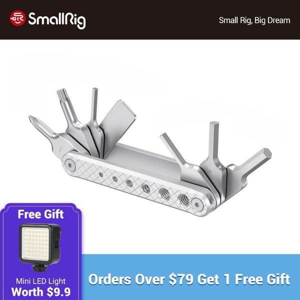 smallrig folding tool set with slotted screwdrivers +allen wrenches +torx t25 driver tools set for universal camera rigs- 2213
smallrig folding tool set with slotted screwdrivers +allen wrenches +torx t25 driver tools set for universal camera rigs- 2213