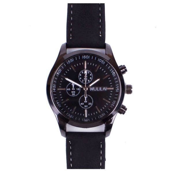 eye business three men's watch fashion real nail leisure sports belt men's watch quartz watch, Slivery;brown 
eye business three men's watch fashion real nail leisure sports belt men's watch quartz watch, Slivery;brown
