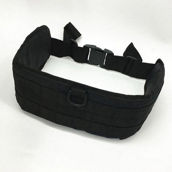 new style outdoor tactical padded adjustable waist support belt combat army battle belt for mens riem, Black;gray
new style outdoor tactical padded adjustable waist support belt combat army battle belt for mens riem, Black;gray