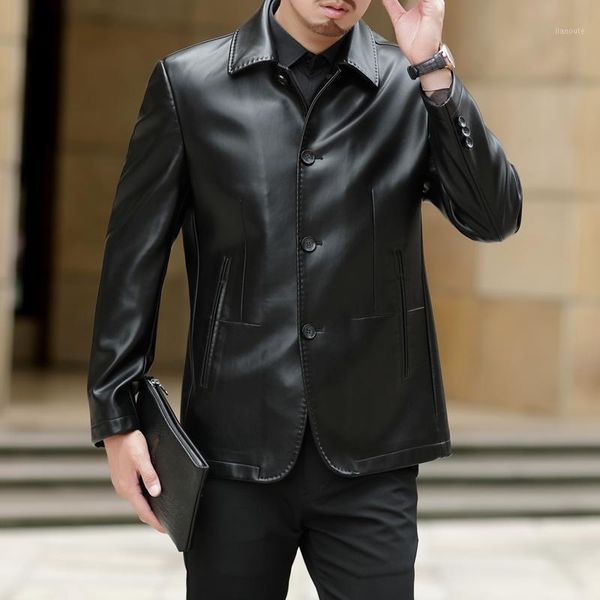 tang cool 2020 spring autumn classic men faux leather suede coats men's leather jacket casual male pu clothing jackets1, Black
tang cool 2020 spring autumn classic men faux leather suede coats men's leather jacket casual male pu clothing jackets1, Black