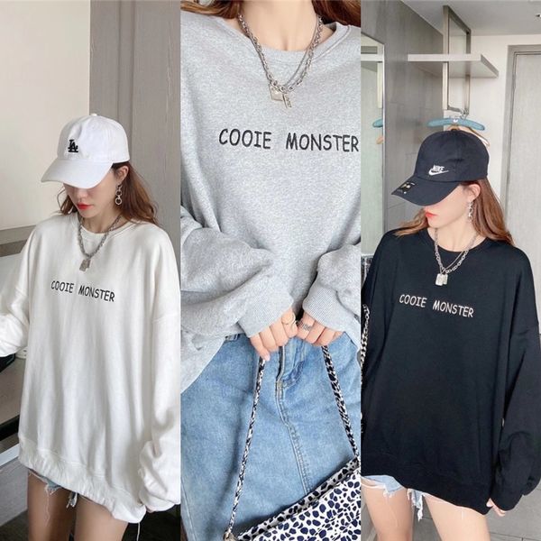 korean autumn new loose fashion trend embroidered letter back cartoon crew neck large woman embroidered sweater sweater sweater c0rpb, Black
korean autumn new loose fashion trend embroidered letter back cartoon crew neck large woman embroidered sweater sweater sweater c0rpb, Black