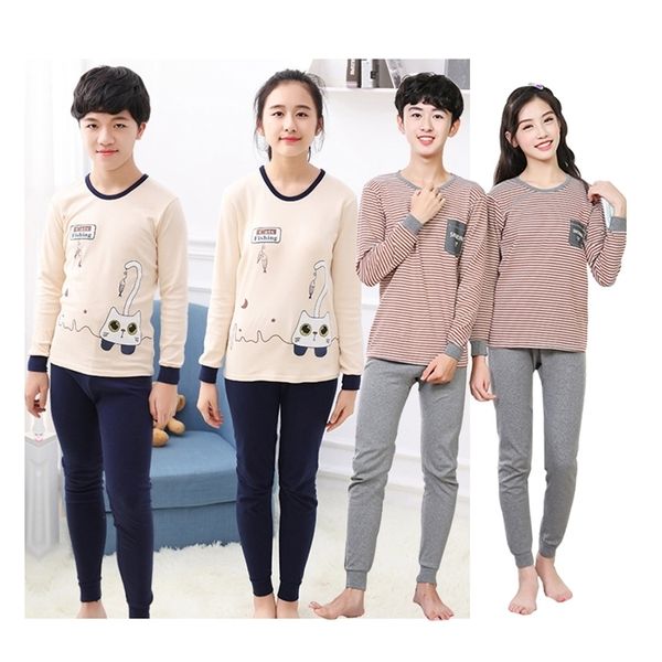teens pajamas long sleeve 100% cotton pyjamas big kids clothes sets cartoon boys sleepwear pajamas for girls 10 12 14 16 years 201104, Blue;red
teens pajamas long sleeve 100% cotton pyjamas big kids clothes sets cartoon boys sleepwear pajamas for girls 10 12 14 16 years 201104, Blue;red