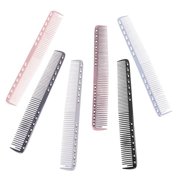 fashion salon aluminum metal cutting comb hair hairdressing & barbers beauty makeup tool professional combs, Silver
fashion salon aluminum metal cutting comb hair hairdressing & barbers beauty makeup tool professional combs, Silver