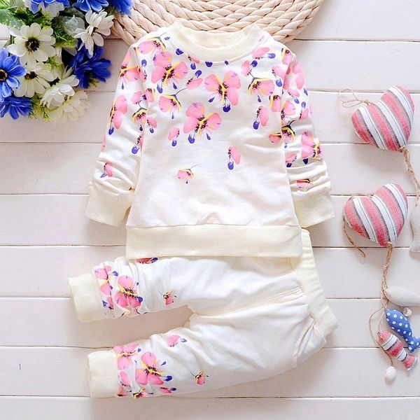 baby girl clothing sets fashion long sleeve print flower toddler tshirt + pants 2pcs 1 2 3 4 years kids girls wear 201031, White
baby girl clothing sets fashion long sleeve print flower toddler tshirt + pants 2pcs 1 2 3 4 years kids girls wear 201031, White