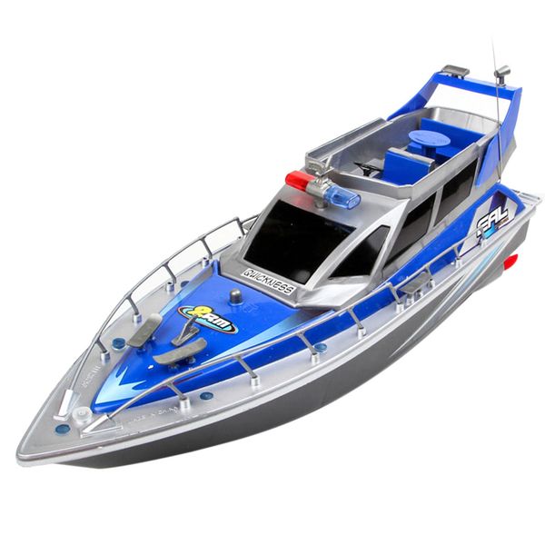 1:20 4ch rc boat toys remote control police boat patrol craft model toy for kid outdoor playing present gift - blue us plug
1:20 4ch rc boat toys remote control police boat patrol craft model toy for kid outdoor playing present gift - blue us plug