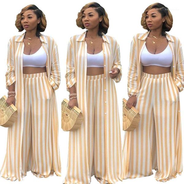 wide leg pants striped set and pants full length set two piece o neck women womens outfits1, White
wide leg pants striped set and pants full length set two piece o neck women womens outfits1, White