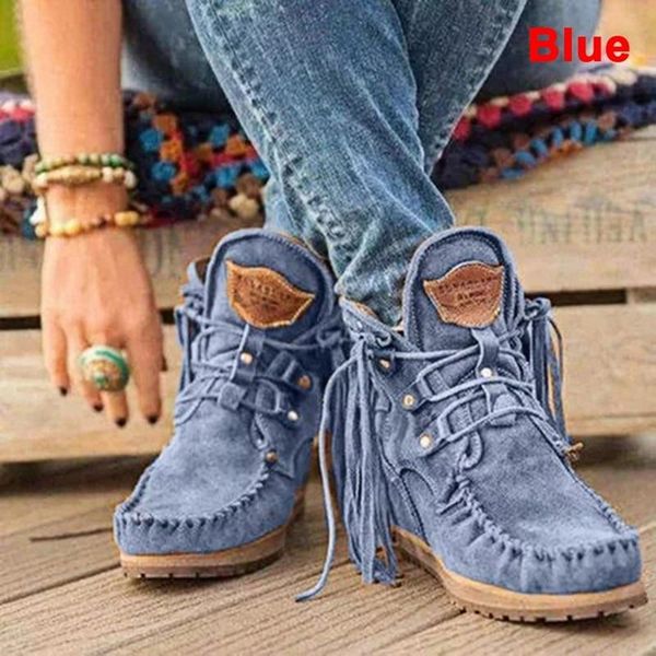 boots women ankle retro medieval faux suede leather tassel short boot round toe western cowboy casual shoes size 43, Black
boots women ankle retro medieval faux suede leather tassel short boot round toe western cowboy casual shoes size 43, Black