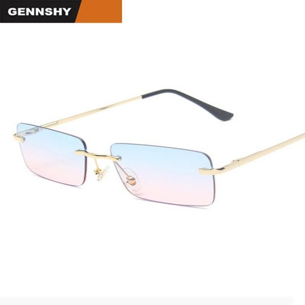 sunglasses 2021 rimless women small transparent ocean lenses brand design square eyeglasses spring temples traveling, White;black
sunglasses 2021 rimless women small transparent ocean lenses brand design square eyeglasses spring temples traveling, White;black
