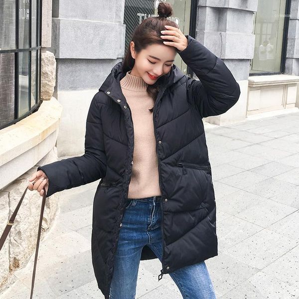 winter women hooded parka loose fit casual long preppy style padded warm overcoat female zipper coat thick parkas mujer11, Black
winter women hooded parka loose fit casual long preppy style padded warm overcoat female zipper coat thick parkas mujer11, Black