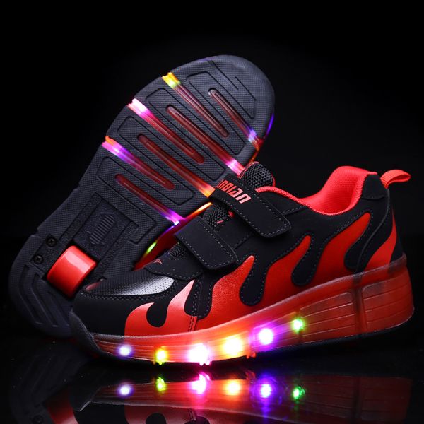 pink 2020 child fashion girls boys new led light roller skate shoes for children kids sneakers with one wheels, Black
pink 2020 child fashion girls boys new led light roller skate shoes for children kids sneakers with one wheels, Black