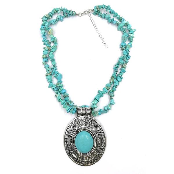 chains oval pendant natural stone turquoises necklace for women vintage antique silver plated unique design fashion jewelry
chains oval pendant natural stone turquoises necklace for women vintage antique silver plated unique design fashion jewelry