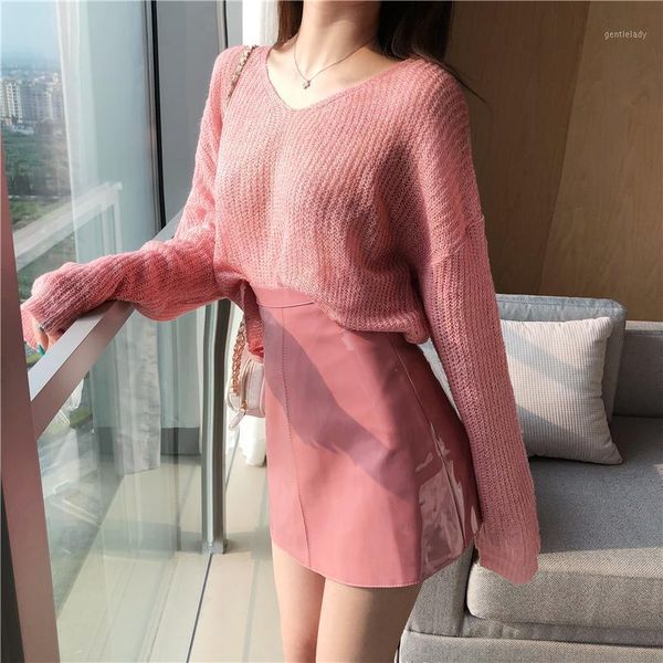 women's sweaters thin korean style ins long sleeve pullovers plus size casual spring autumn women's clothing ladies v-neck 1, White;black
women's sweaters thin korean style ins long sleeve pullovers plus size casual spring autumn women's clothing ladies v-neck 1, White;black