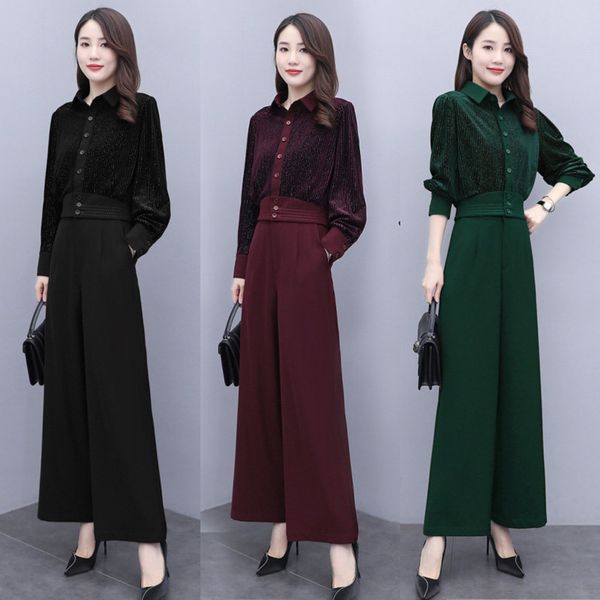 temperament royal sister's wide leg women's new style in autumn 2020showing thin suit pants suitwide leg pants suitand golden velv, Gray
temperament royal sister's wide leg women's new style in autumn 2020showing thin suit pants suitwide leg pants suitand golden velv, Gray