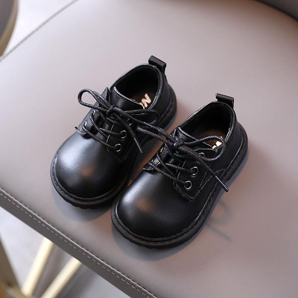 boys' leather shoes british black leather shoes lace-up spring and autumn student' girls, Black;grey
boys' leather shoes british black leather shoes lace-up spring and autumn student' girls, Black;grey