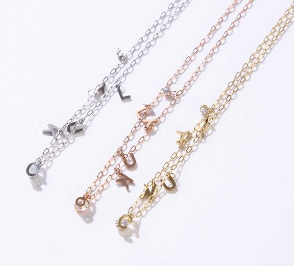 chokers fashion letter lucky zircon choker pendant necklaces for women dainty collarbone chain stainless steel lovers girls gift jewelry, Golden;silver
chokers fashion letter lucky zircon choker pendant necklaces for women dainty collarbone chain stainless steel lovers girls gift jewelry, Golden;silver