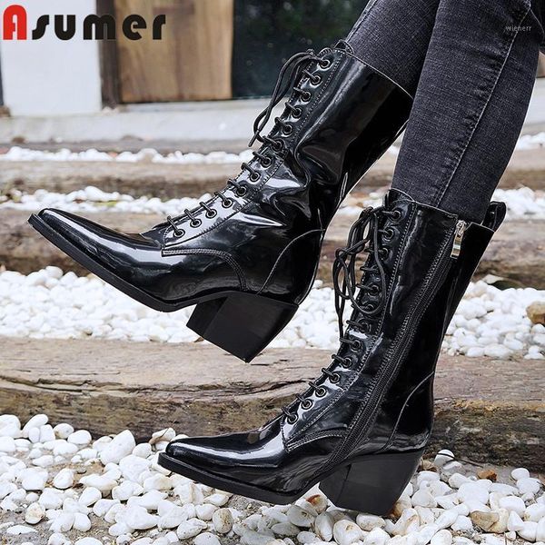 asumer 2020 big size 42 western boots women suede leather high heels shoes ladies autumn winter boots women ankle black1, Black
asumer 2020 big size 42 western boots women suede leather high heels shoes ladies autumn winter boots women ankle black1, Black