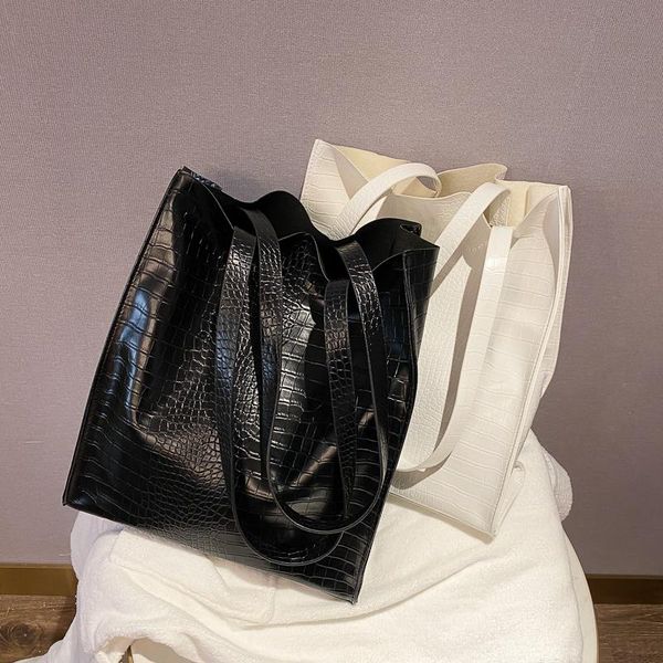 alligator pattern bucket bag women soft leather large capacity handbag tote bags for women ladies shopping beach shoulder bag
alligator pattern bucket bag women soft leather large capacity handbag tote bags for women ladies shopping beach shoulder bag