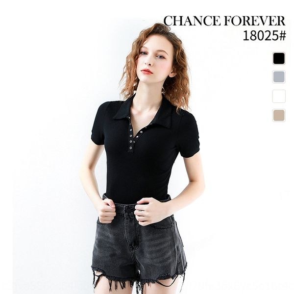 versatile new women's 2020 summer dress dress solid color ins trendy thread polo shirt women's short sleeve amnro, White
versatile new women's 2020 summer dress dress solid color ins trendy thread polo shirt women's short sleeve amnro, White