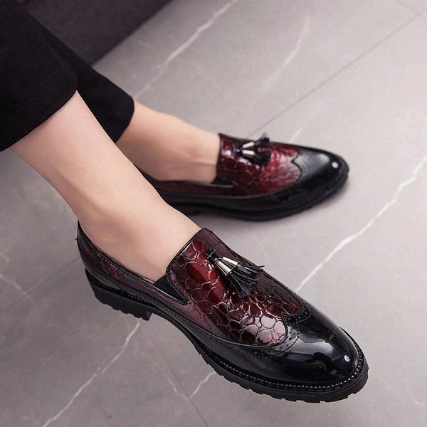 men's dress shoes slip on leather vintage business oxfords flat soft bottom male footwear spring tassel loafers shoes for men #il4f
men's dress shoes slip on leather vintage business oxfords flat soft bottom male footwear spring tassel loafers shoes for men #il4f