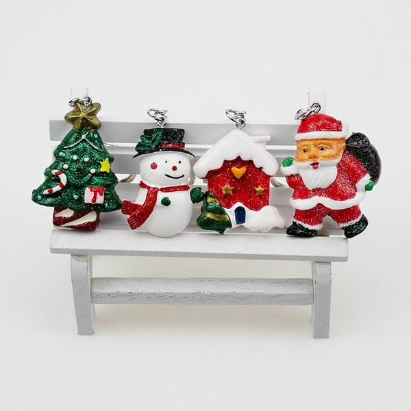christmas gift keychain for car decoration car accessories automobile key ring snowman santa claus key chain, Silver
christmas gift keychain for car decoration car accessories automobile key ring snowman santa claus key chain, Silver