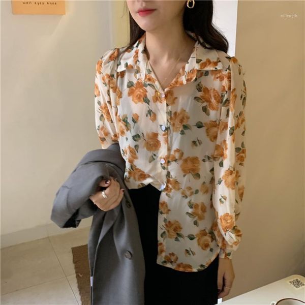 spring new women chiffon print blouse shirt puff sleevel turn-down collar shirts female office shirts lady blousa outfits ka6451, White
spring new women chiffon print blouse shirt puff sleevel turn-down collar shirts female office shirts lady blousa outfits ka6451, White