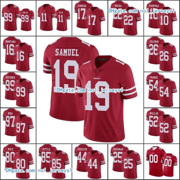 new san francisco 49ers mens 97 nick bosa 85 george kittle 44 kyle juszczyk women youth scarlet vapor custom limited jerseys, Black;red
new san francisco 49ers mens 97 nick bosa 85 george kittle 44 kyle juszczyk women youth scarlet vapor custom limited jerseys, Black;red