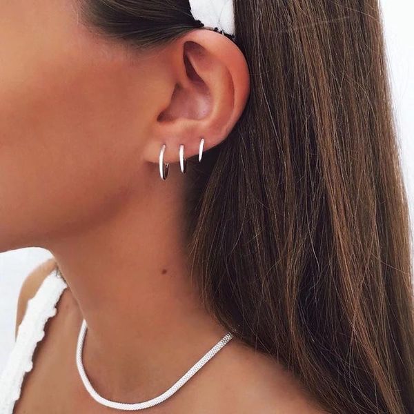 hoop & huggie 3 pairs/set copper round small earrings for women men gold silver color fashion punk nose ring accessories gifts, Golden;silver
hoop & huggie 3 pairs/set copper round small earrings for women men gold silver color fashion punk nose ring accessories gifts, Golden;silver