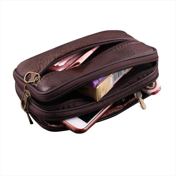 waist bag double zipper mens leather waist belt multi function 6 inch layer skin mobile bag pockets
waist bag double zipper mens leather waist belt multi function 6 inch layer skin mobile bag pockets
