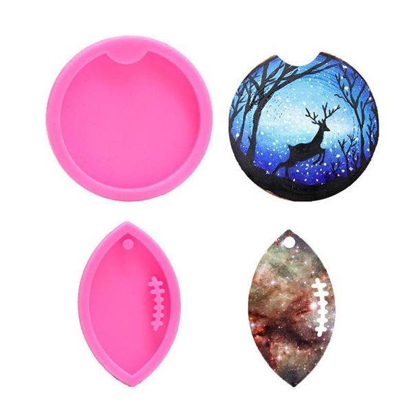 100pcs new shiny football keychains mold clay diy jewelry making glitter epoxy silicone car coaster mold
100pcs new shiny football keychains mold clay diy jewelry making glitter epoxy silicone car coaster mold