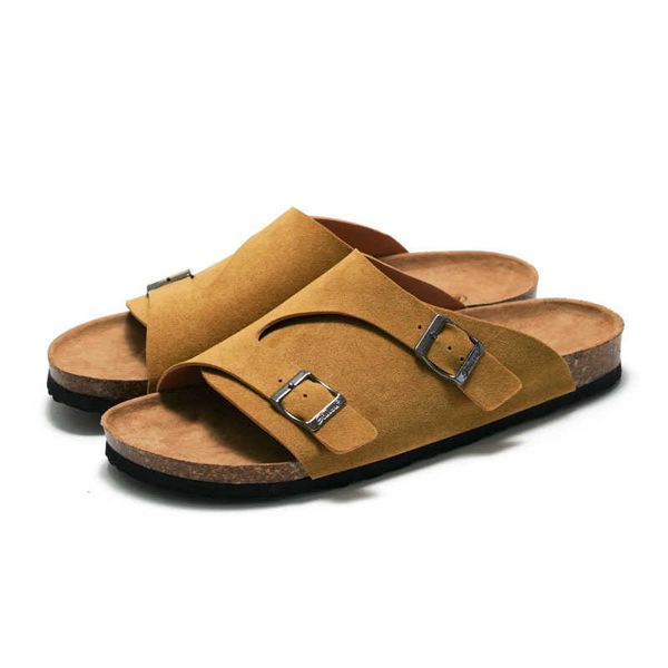 elling 2022 summer non-slip slip on cork slippers men comfortable sandals for male flat all-match brand designer outdoor men's classic, Black
elling 2022 summer non-slip slip on cork slippers men comfortable sandals for male flat all-match brand designer outdoor men's classic, Black