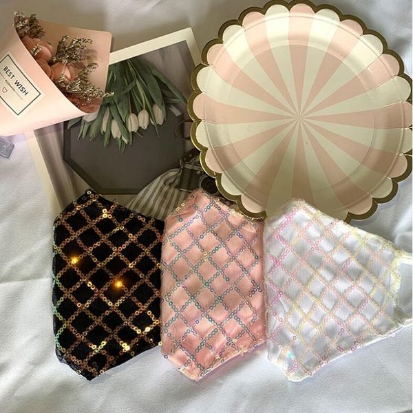 popular factory bling sequins face european american design masks summer thin dustproof breathable reusable washable adu p68f9
popular factory bling sequins face european american design masks summer thin dustproof breathable reusable washable adu p68f9