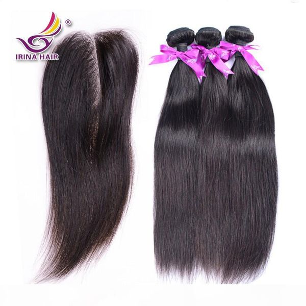 middle 3 way part 4*4 lace closure straight with virgin malaysian silky straight human hair weft 4pcs lot soft remy straight weave, Black
middle 3 way part 4*4 lace closure straight with virgin malaysian silky straight human hair weft 4pcs lot soft remy straight weave, Black