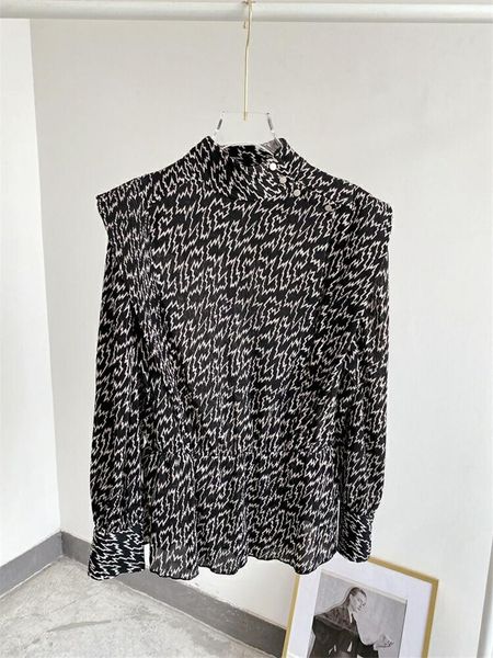 women's blouses & shirts geometric asymmetric print women shirt long sleeve casual wild lady blouse autumn winter, White
women's blouses & shirts geometric asymmetric print women shirt long sleeve casual wild lady blouse autumn winter, White