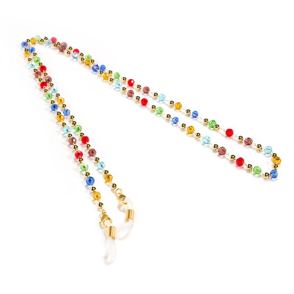 5pcs/lot handmade non-slip eyeglasses chain acrylic copper colorful beaded glasses rope women lanyards reading sunglasses chain
5pcs/lot handmade non-slip eyeglasses chain acrylic copper colorful beaded glasses rope women lanyards reading sunglasses chain