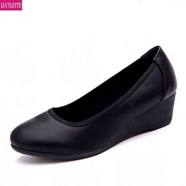 work soft bottom is comfortable to wear women's professional sloping and round office shoes women y200702, Black
work soft bottom is comfortable to wear women's professional sloping and round office shoes women y200702, Black