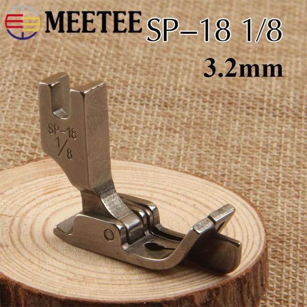 meetee 3pcs domestic sewing machine foot sp-18 presser right guide feet set for sew machine accessories 0.8/1.6/3.2/6.4mm 201, Black
meetee 3pcs domestic sewing machine foot sp-18 presser right guide feet set for sew machine accessories 0.8/1.6/3.2/6.4mm 201, Black
