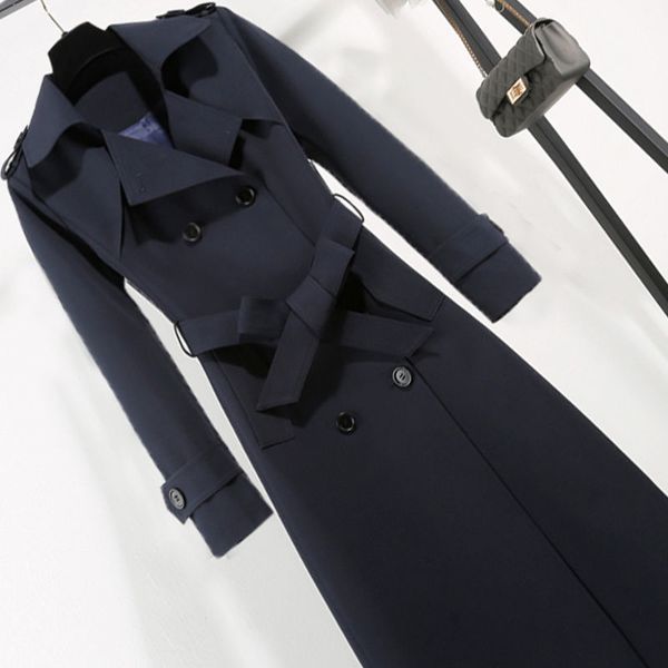 2020 winter coat women luxury windbreaker autumn silky draped clothes women's long over-the-knee windbreaker long women jacket, Tan;black
2020 winter coat women luxury windbreaker autumn silky draped clothes women's long over-the-knee windbreaker long women jacket, Tan;black