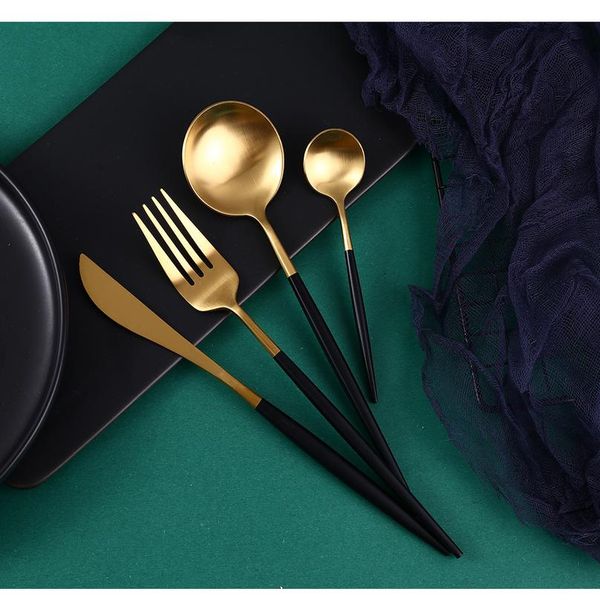 stainless steel frosted cutlery set restaurant home steak cutlery knife spoon fork dessert spoon upscale gold jllcyy
stainless steel frosted cutlery set restaurant home steak cutlery knife spoon fork dessert spoon upscale gold jllcyy